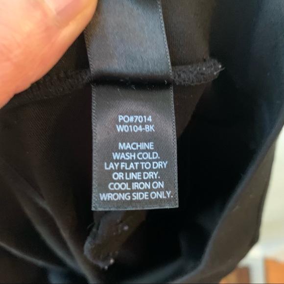 Betabrand Bootcut Dress Black Pant Large Petite - Picture 8 of 8